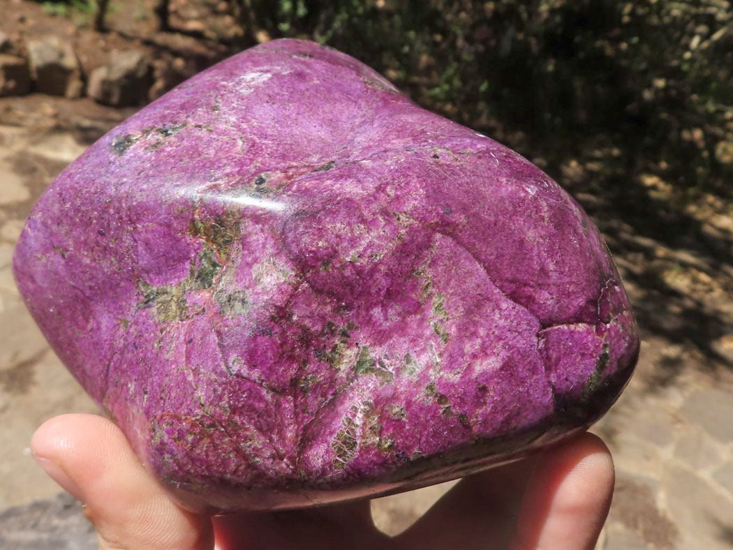 Polished copy Solid Purple Stichtite XL