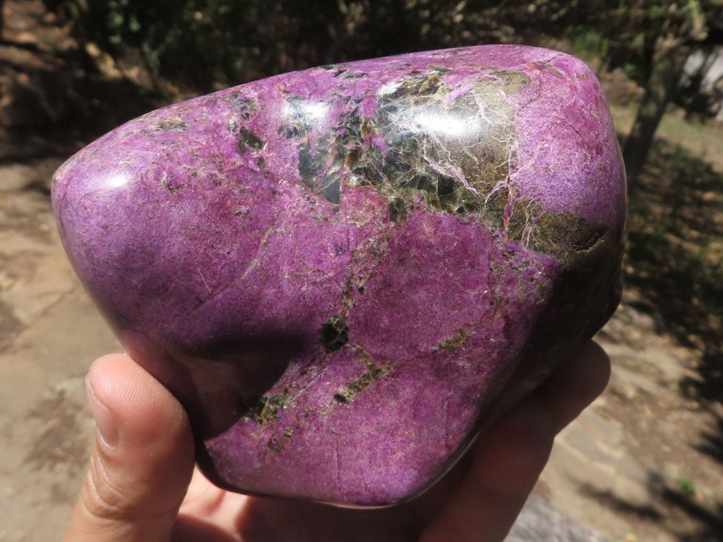 Polished copy Solid Purple Stichtite XL