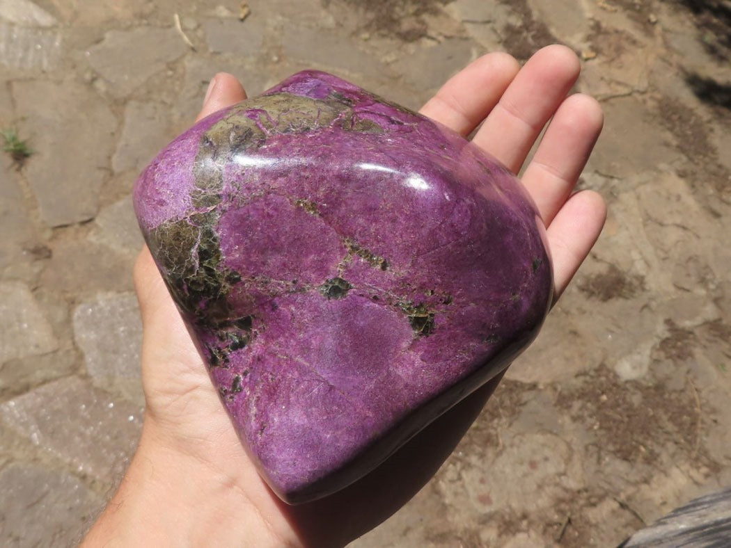 Polished copy Solid Purple Stichtite XL