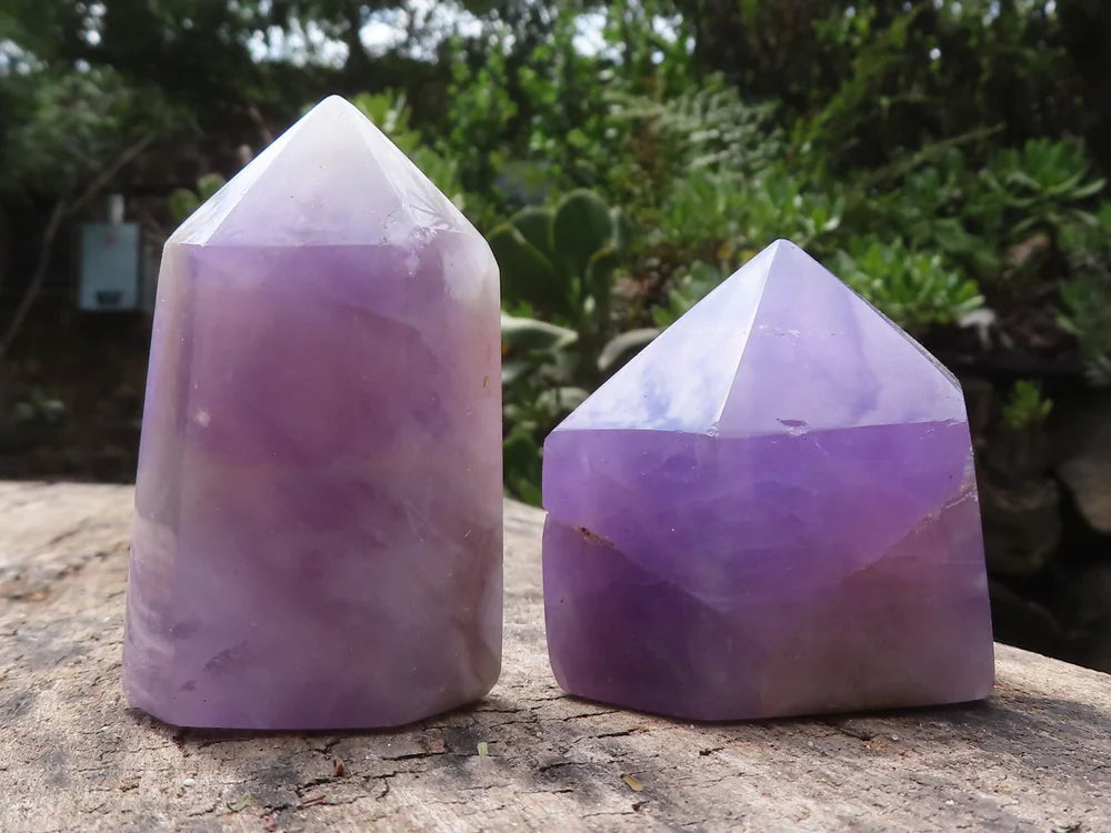 Polished Small Amethyst Points