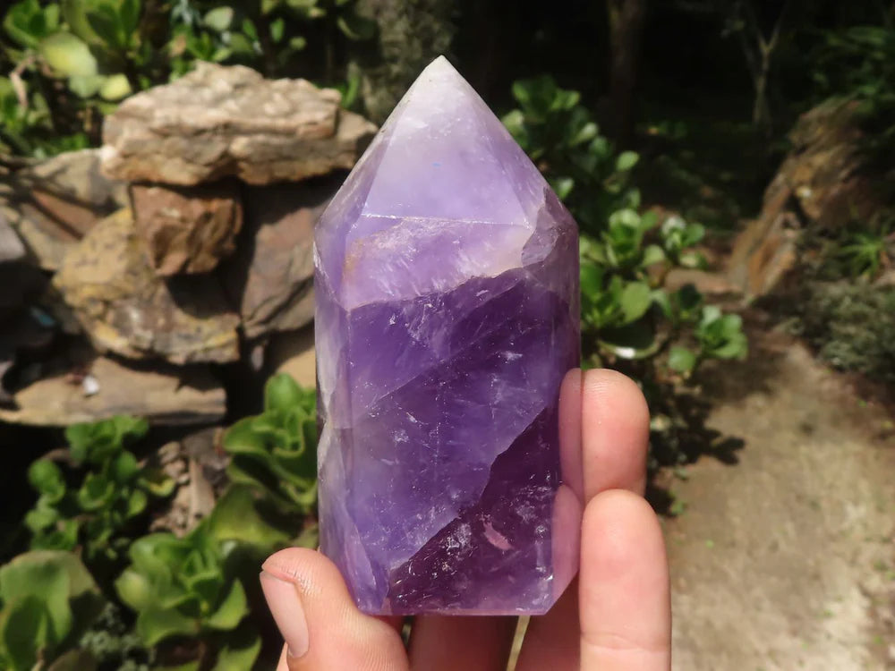 Polished Small Amethyst Points