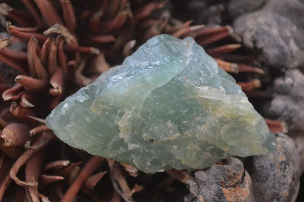 Natural Blue Aquamarine Cobbed Specimens