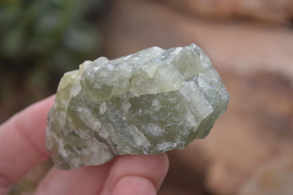 Natural Blue Aquamarine Cobbed Specimens