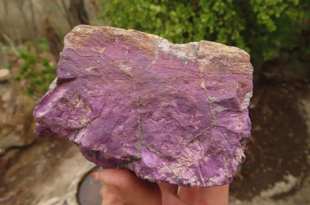 Raw Purpurite Specimens