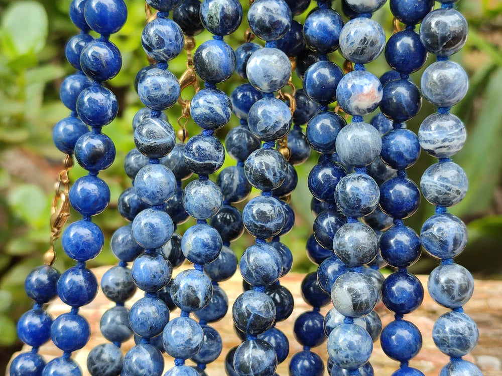 Sodalite Beaded Necklace