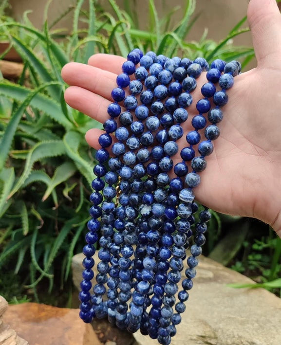 Sodalite Beaded Necklace