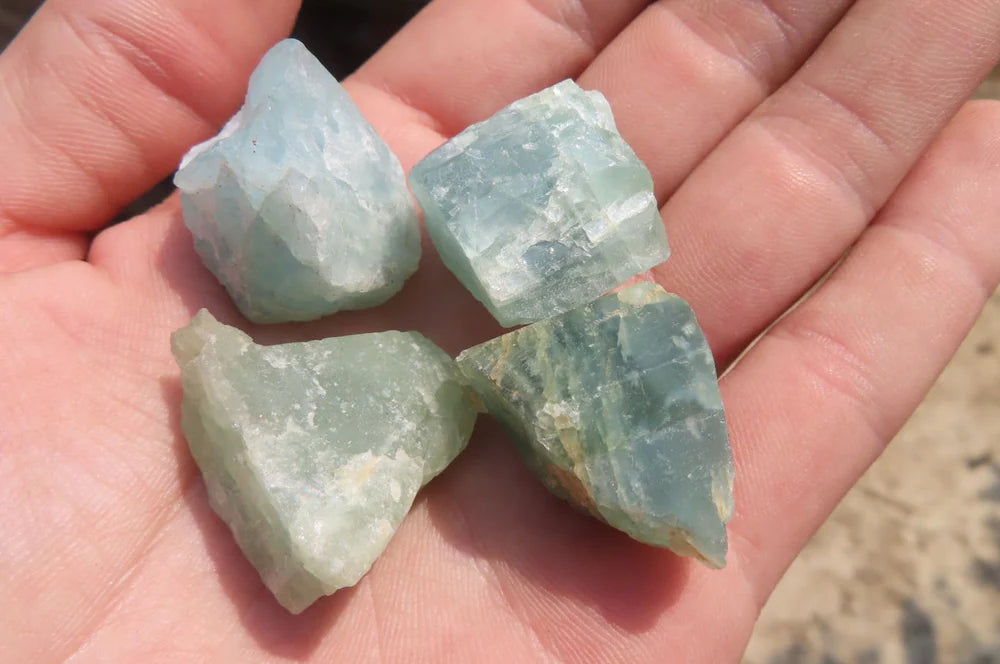 Raw Blue Aquamarine Specimen