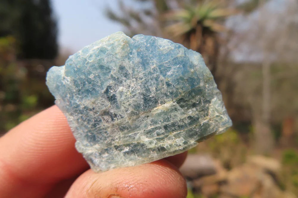 Raw Blue Aquamarine Specimen