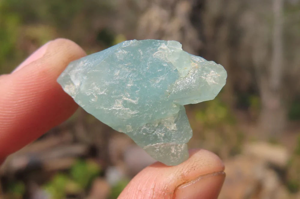 Raw Blue Aquamarine Specimen