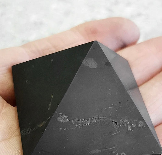 Polished Shungite Pyramid