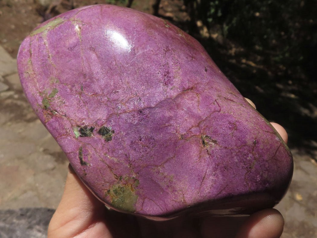 Polished copy Solid Purple Stichtite XL