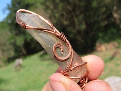 Hand Made Mixed Copper Wire Wrapped Pendants