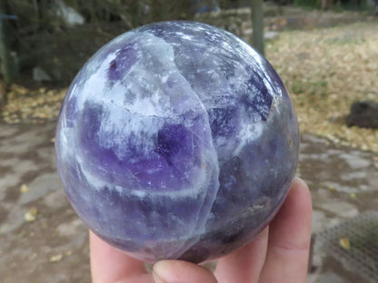 Polished Dream Amethyst Spheres x 2 From