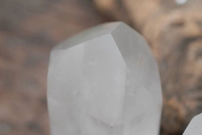 Polished Quartz Crystal Points x 4