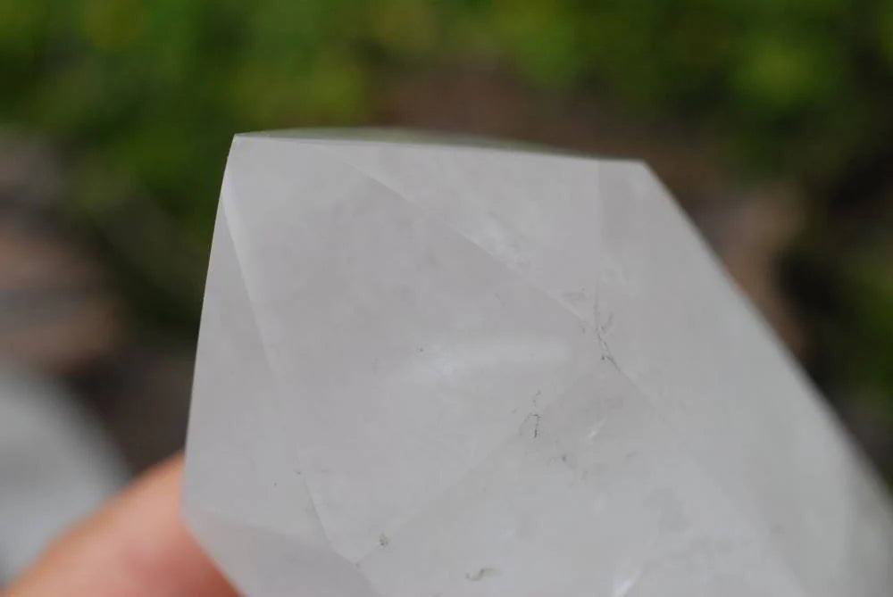 Polished Quartz Crystal Points x 4