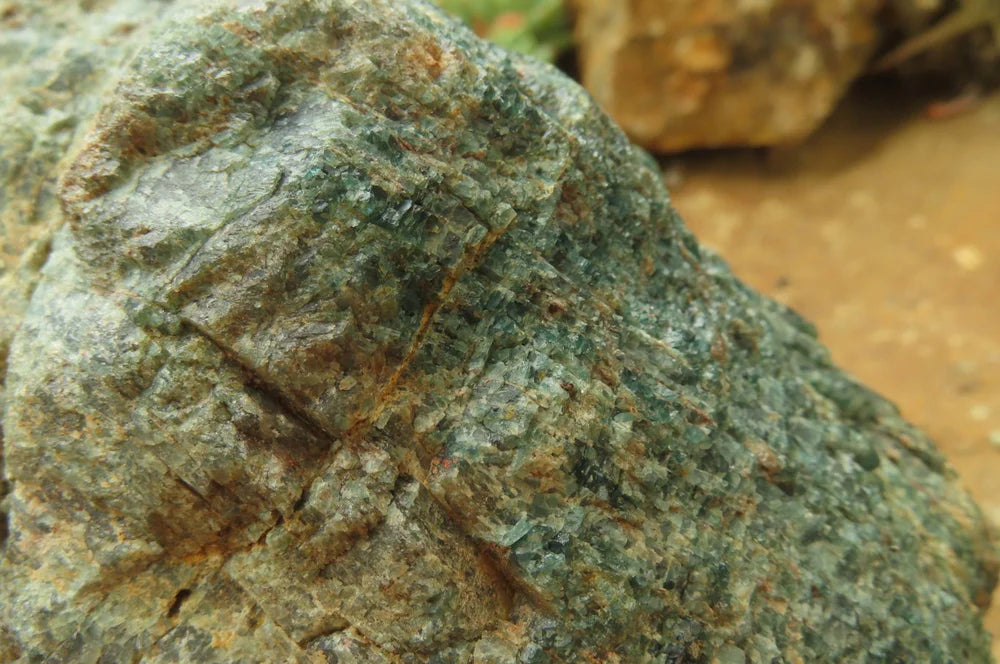 Natural Blue Apatite Specimen