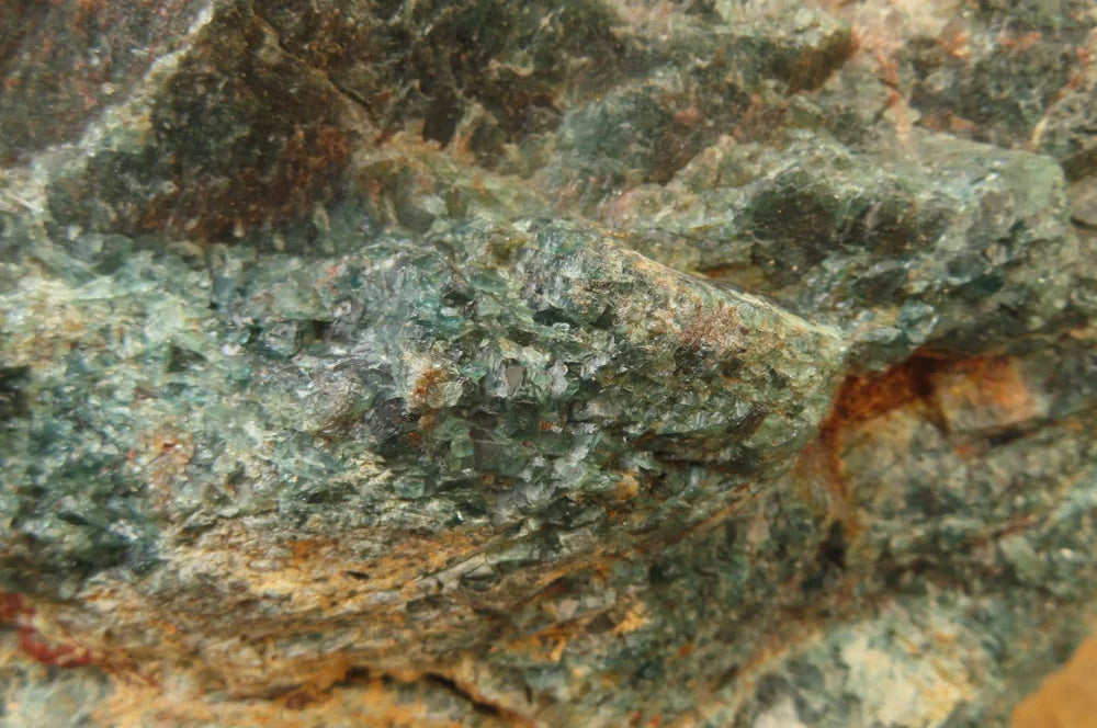Natural Blue Apatite Specimen