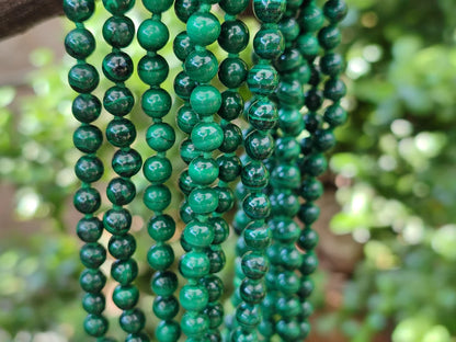 Malachite Beaded Necklace