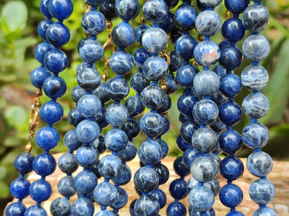 Sodalite Beaded Necklace