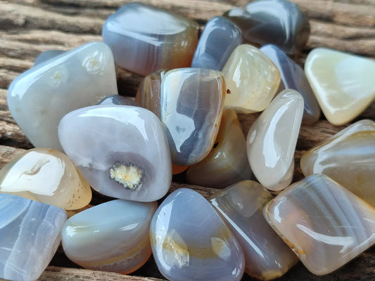 Botswana Agate Tumbled Stones