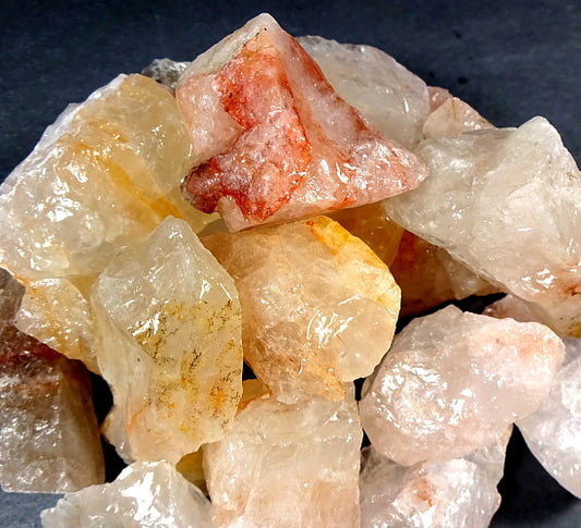 Raw Hematoid Quartz Chunks