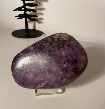 Polished Natural Gem Lepidolite Free Forms L