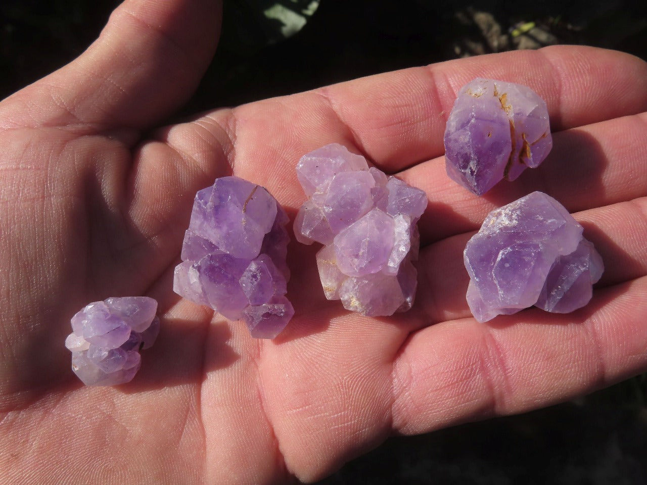 Raw Amethyst Mine Run Crystals